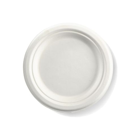 Biopak Biocane 7" Round Plate     ctn/1000