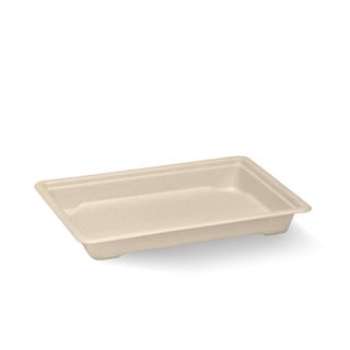 Biopak Biocane Medium Sushi Tray 188 x 134 x 24   ctn/600