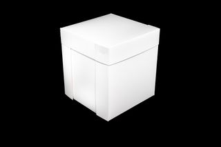 Milk Board Pastry Box Cube  10" x 10" x 11"   pk/25