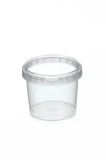 365ml Round Clear    Tamper Evident Container