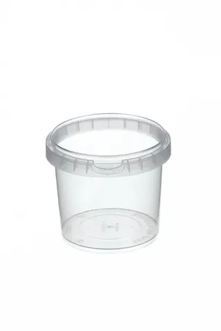 365ml Round Clear    Tamper Evident Container