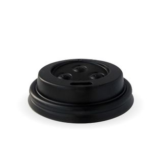 Biopak 4oz Espresso  Lid - Black   ctn/1000