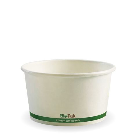 Biopak 12oz White Bio Bowl