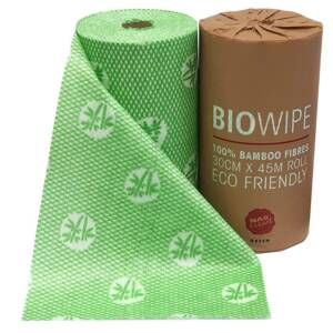 Bamboo Biowipe Green ctn/6