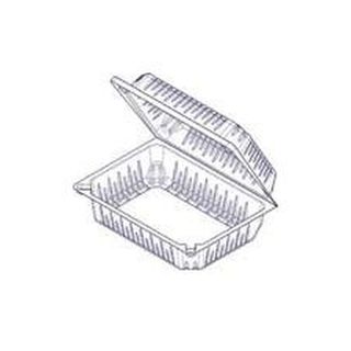 BZSAL07 - Katermaster Clear PET Salad Pack -    Medium     193mm x 120mm x 60mm