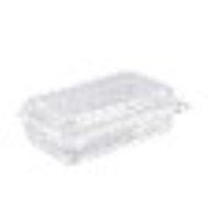 BZSAL08 - Katermaster Clear PET Salad Pack - Large 228mm x 144mm x 66mm
