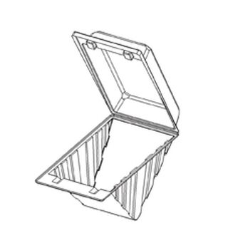Katermaster Sandwich Wedge    Small   161 x 72 x 82mm     ctn / 500
