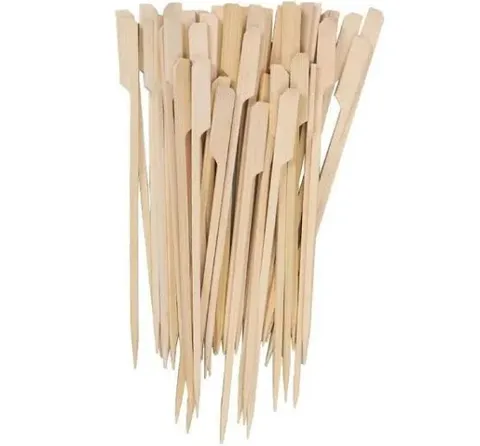 Bamboo Pick 12cm Paddle End