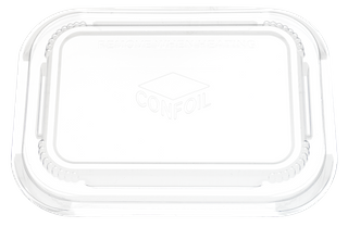 Clear PVC Clip On Lid to Suit DualPak 6060  900ml