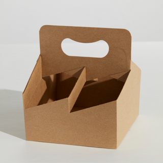 Cardboard 4 Cup Carriers