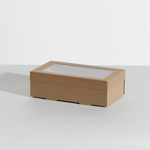 Brown Kraft Catering Box Ex-Small  258 x 150 x 80   ctn/100