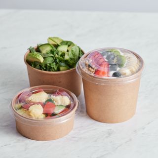 Kraft Food Container & Lid Combo 16oz