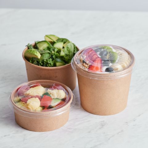 Kraft Food Container & Lid Combo 16oz