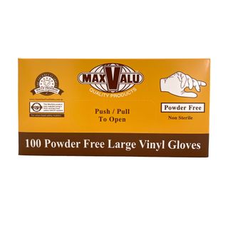 Large Vinyl Gloves - Powder Free