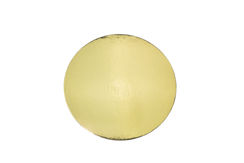 7" Gold STD Round Cake Board (50)