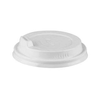 PCW Sipper Lid 12oz - White     ctn/1000    slv/100