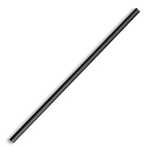 Biopak Regular Black Paper Straws