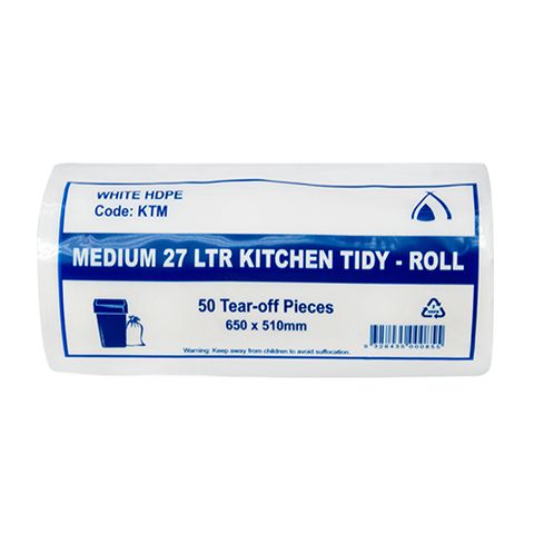 27lt Bin Liners