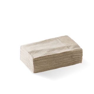 Biopak 1 Ply Natural Dispenser Napkin    ctn/5000