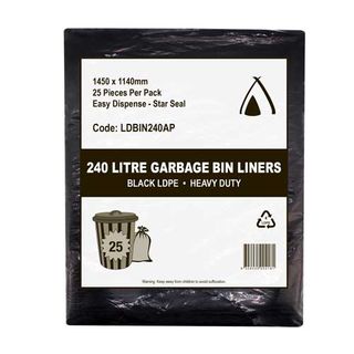 240lt Bin Liners