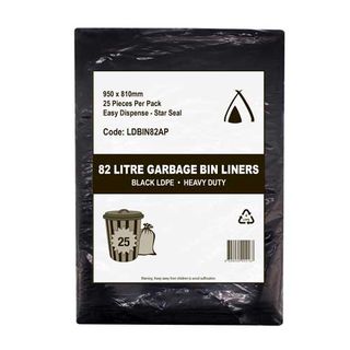82lt Bin Liners