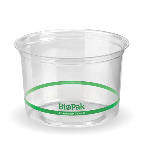 Biopak 500ml Clear Bio Bowls