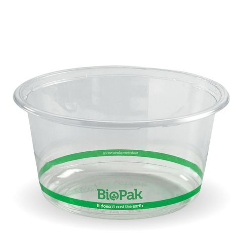BioPak Clear Bowl 700ml Wide