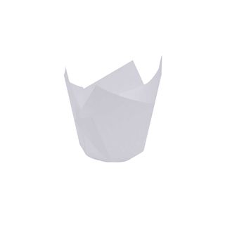Large Muffin Wrap White (500 per carton)