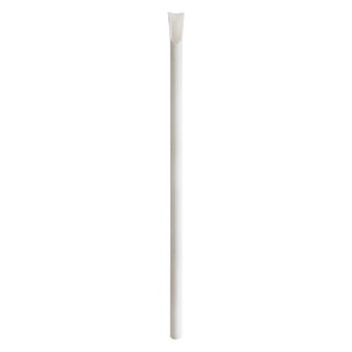 White Paper Spoon/Scoop Straw   ctn/2500   pk/250