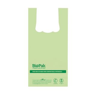 Bioplastic Singlet Bags 8ltrs      ctn/2000