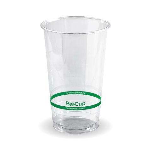 Biopak 700ml Clear PLA Plastic BioCup