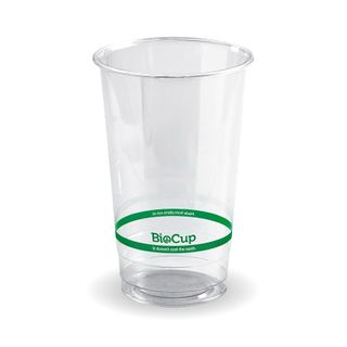Biopak 700ml Clear PLA Plastic BioCup