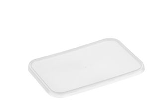 Genfac Rectangle Lids (to suit Ribbed Containers)
