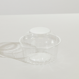12oz Clear Show Bowls - Domed Lid