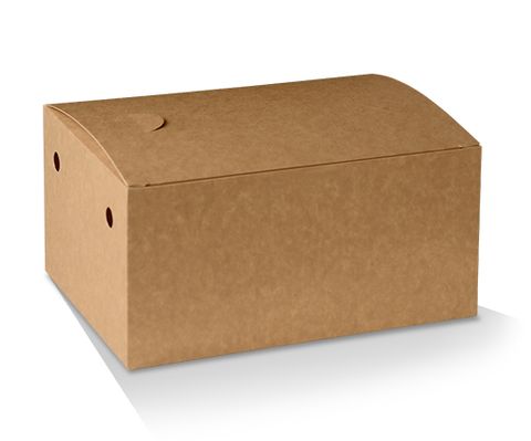 Snack Box - Large Kraft  ctn/250 slv/25   190mm x 110mm x 68mm