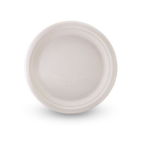 9" Sugarcane Round Plate    ctn/500   pack/50