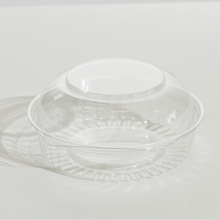 20oz Clear Show Bowls - Domed Lid