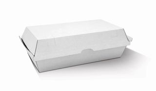 Large Snack Box Plain White ctn/200