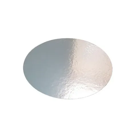 6" Silver Std Cake Board - Round