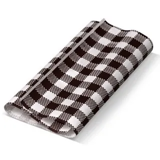 Black Check 1/8 SQ Foopak GP Paper