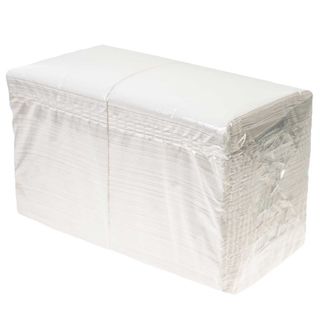 Ultrasoft Quilted Cocktail Napkin White 2000 per carton