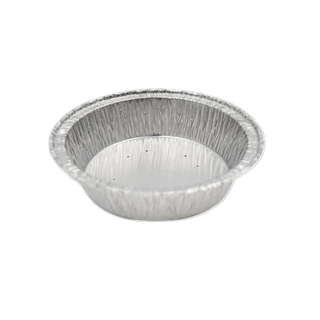 Round High Pie Foil 157ml Perforated (2000 per carton)