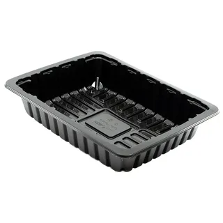 MAP Black  Plastic Tray     9" x 7" x 50mm     ctn/500