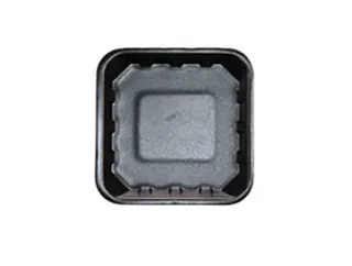 Foam Tray   Black   5 x 5  SHALLOW       ctn/1000       slv/125