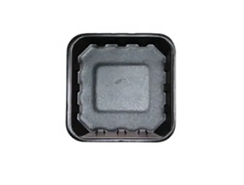Foam Tray   Black   5 x 5  SHALLOW       ctn/1000       slv/125
