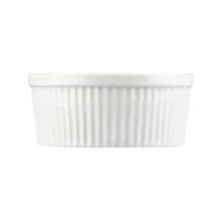 White Ribbed Souffle Ramekin 115mm x 50mm  (320ml)