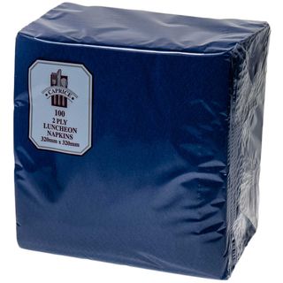 Caprice 2ply Lunch Napkin Dark Blue