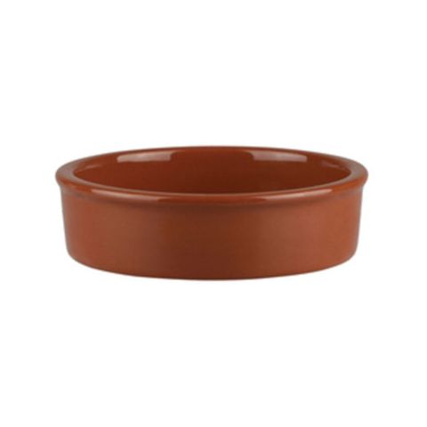 Round Tapas Dish Terracotta 260ml