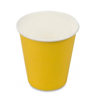 Shamrock 12oz Yellow Single Wall Cups