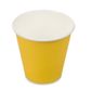 Shamrock 8oz Short Single Wall Cup Yellow